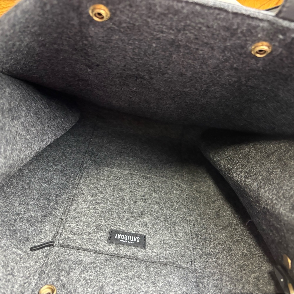 Kate Spade Saturday felt‎ grey tote - Picture 6 of 6